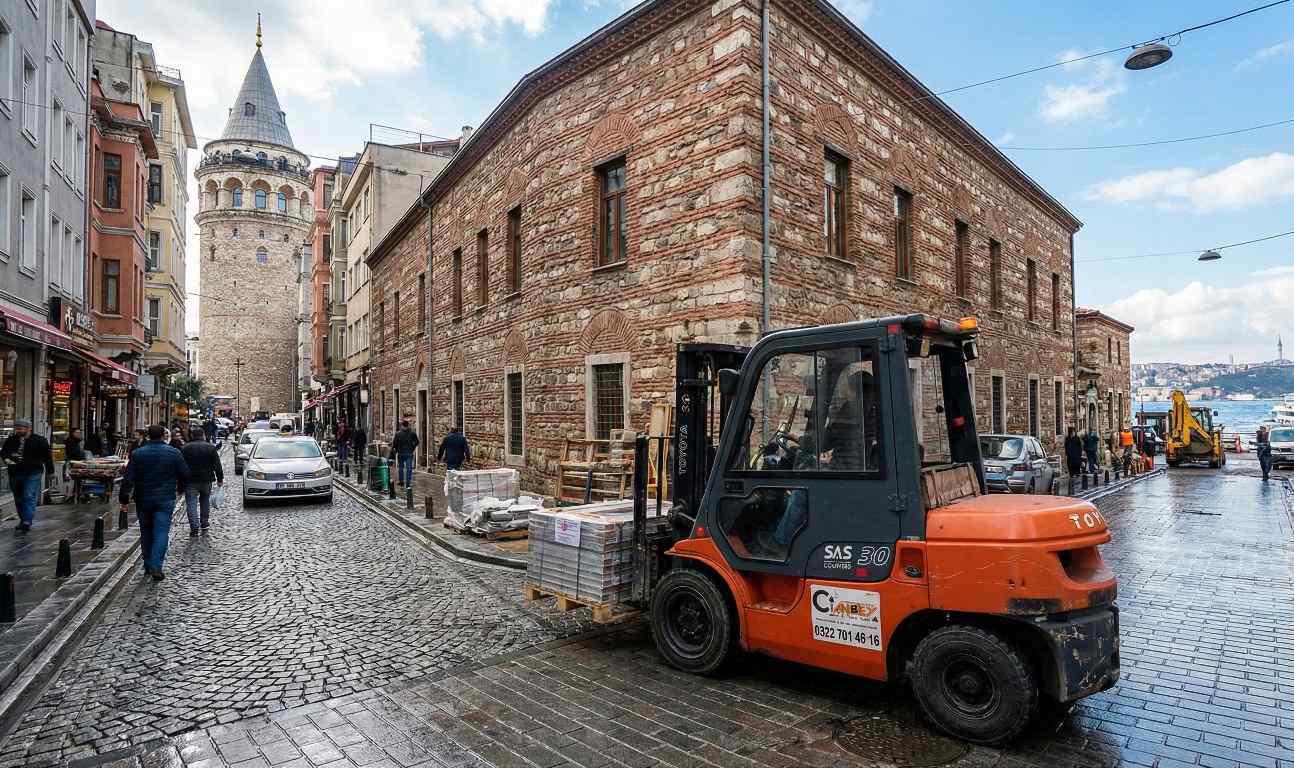 Ataköy sektörel forklift kiralama hizmetleri: Canbey Forklift