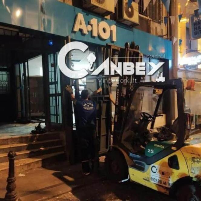 Forklift çalışma sahası